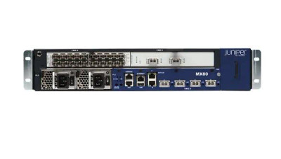 MX80-T-DC - Juniper Networks 6-Slot 2U Rack-Mountable Router Chassis