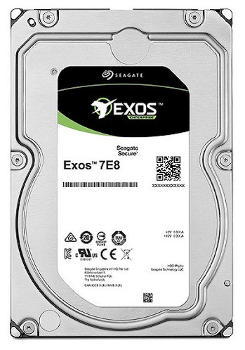 SEAGATE ST8000NM0135 Exos 7e8 8tb 7200rpm Sas-12gbps Dual Port 256mb Buffer 512e Sed-fips 3.5inch Hard Disk Drive