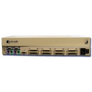 Avocent 16-Port PS/2 KVM Switch for Server Rack - 1160ES