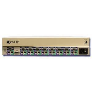 280ES - Avocent 8-Port USB PS/2 KVM Switch Console Unit