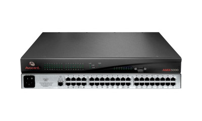 AMX5000 - Avocent 32-Port RJ-45 DB-9 1U KVM Switch