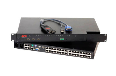 APC KVM Console 15 TFT 1024 X 768 Rack-mountable 200 Cd/m2 - AR8215 - Server Rack Display