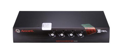 SC640C-001 - AVOCENT 4-Port KVM Audio Switch Console Unit