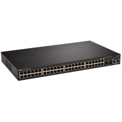 3548 - Dell Powerconnect 48-Ports SFP 10/100Base-T PoE Manageable Fast Ethernet Rack-mountable Layer 3 Switch