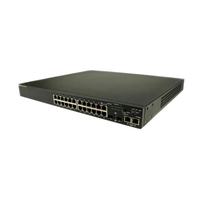 0G636F - Dell 24-Port PoE 10/100 2x SFP Managed Network Switch