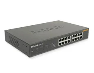 D-Link DSS-16+ 16-Port 10/100Base-TX Express EtherNetwork Switch for Fast Ethernet Networks