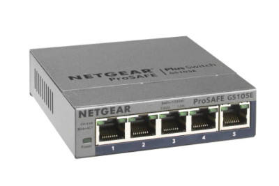 GS105E-200NAS - NetGear 5-Port Gigabit Ethernet Network Switch
