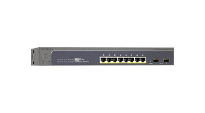 Netgear GS510TP Standalone Smart Switch 8 Network 2 Expansion Slot PoE Fiber Desktop