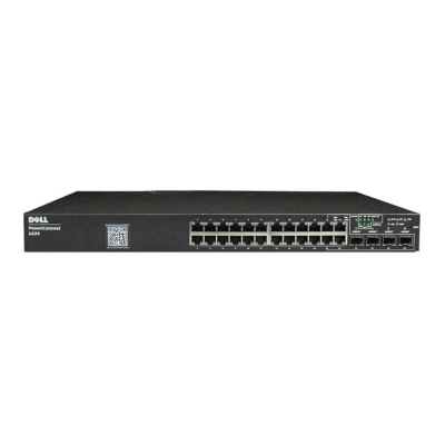 Dell Powerconnect 6224 24-Ports SFP PoE Layer 3 Switch, Rack-mountable