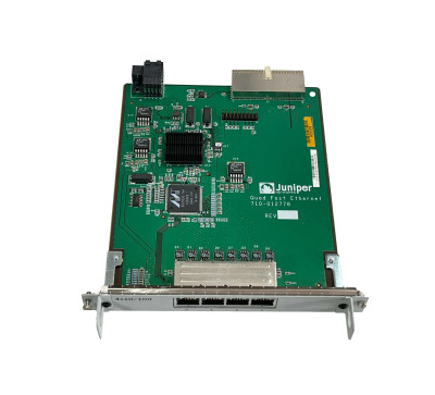 Juniper 4-Port Fast Ethernet Module for Networking Switches - 710-012778