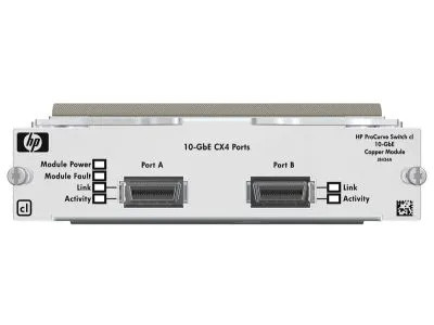 J8434A - HP 2-Port 10GbE CX4 Copper Expansion Module