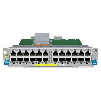 HP ProCurve 24-Port PoE+ v2 zl Expansion Module J9534-61101 for RJ-45 10/100/1000, compatible with HP ProCurve switches