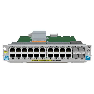 HP ProCurve 20-Port Gigabit-T PoE + 4-Port SFP v2 ZL Switch Module - Network Switch Module for ProLiant DL360p Gen8
