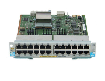 HP ProCurve 24 x RJ-45 10/100Base-TX PoE LAN v2 zl Expansion Module for ProLiant DL360p Gen8 servers