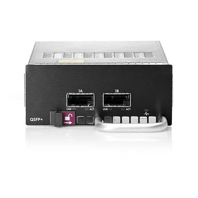 JC771A - HP 1x 40GbE QSFP+ IPS Expansion Module