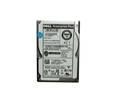 Dell W4K81 900GB 10000RPM SAS 6Gbps 2.5Hard Drive with Tray