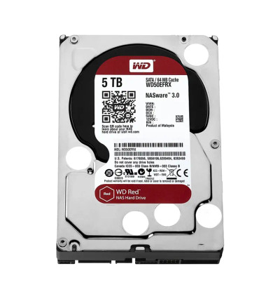 WD50EFRX - WESTERN DIGITAL 5TB 5400RPM SATA 3.5" HDD