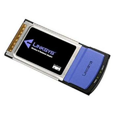 WPC300N Linksys Wireless-N Notebook Adapter PC Card MIMO