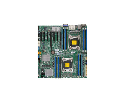 Supermicro X10DRH-CT E-ATX Dual System Board for Intel Xeon E5-2600 v4/v3, Socket R3 LGA 2011, C612 Chipset, Server