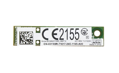Dell TrueMobile 380 4.0 Bluetooth Module 3YX8R for Precision M6700 - Internal Mini, Compatible with Dell laptops