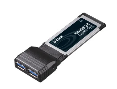 DUB-1320 - D-LINK 2-Port USB ExpressCard/34 Adapter