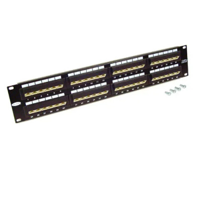 F4P338-48-AB5 - Belkin 48-Port Cat5 Patch Panel Network Cable Management