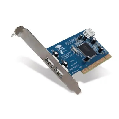 Belkin USB 2.0 Hi-Speed 3-Port PCI Card, 3 x 4-pin USB, Plug-in Card for fast data transfer
