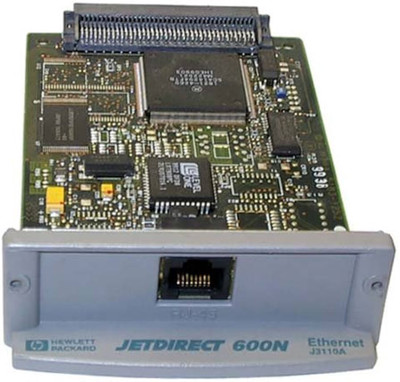 HP JetDirect J4135A 10/100Base-T RJ-45 Ethernet Network Adapter for Print Servers