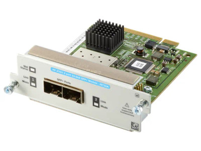 J9731AR - HPE Dual-Ports 10Gbps Gigabit Ethernet T1/E1 SFP+ Module for 2920
