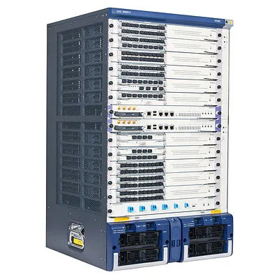 JC150B - HP 12 I/O 2 MPU Slot Rack Router Chassis