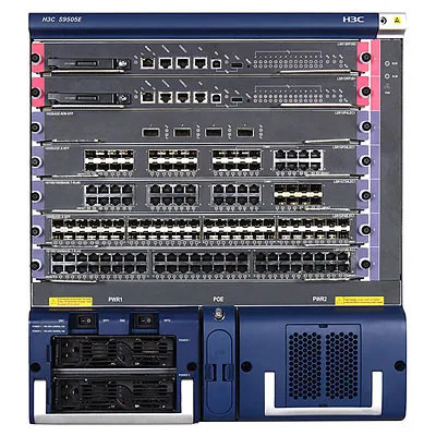 HP A9508-V 10-Slot Switch Chassis for Network Management