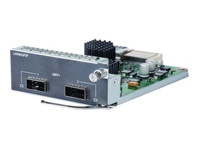 HP Dual-Ports 40Gbps Ethernet QSFP+ Module for FlexNetwork 5510 Switch - High-speed networking solution for HP switches