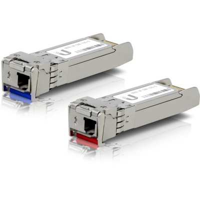 Ubiquiti 10Gbps Single-mode Fiber SFP+ Transceiver Module 10km 1270nmTX/1330nmRX LC Connect
