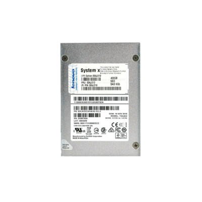 Lenovo 400GB MLC SAS 6Gbps SSD for System x3550 M5, hot swap, 2.5-inch, enterprise-grade