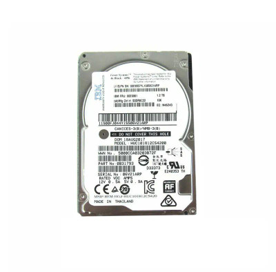 00E9961 - IBM 1.2TB 10000RPM SAS 6Gb/s 2.5" HDD