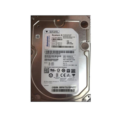 Lenovo 6TB 7200RPM SATA 3.5 Hard Drive 00FN174 for Hot Swap, 64MB Cache, Compatible with Servers
