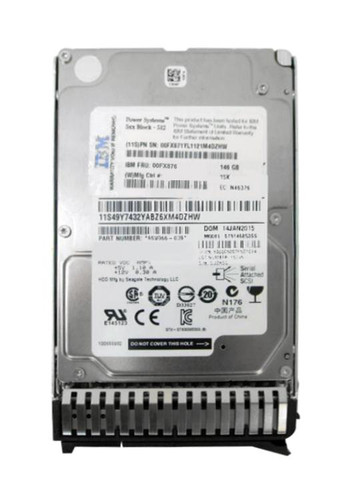 00FX876 - IBM 146GB 15000RPM SAS 6Gb/s 2.5" HDD