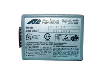 AT-210TS-07D - Allied Telesis 10Base-T AUI to RJ45 Micro Transceiver