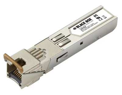 Black Box 1.25Gbps 1000Base-T Copper SFP Transceiver Module for Networking Equipment
