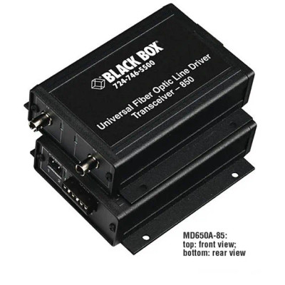 MD650A-85 - Black Box Gigabit Multi-Mode 850nm Fibre Optic Transceiver