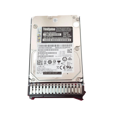 00YK010 - Lenovo 300GB 15000RPM SAS 12Gb/s 2.5" HDD