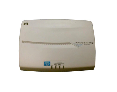 HP Procurve Access Point 530 Na Wireless Access Point mounted in a business office server rack