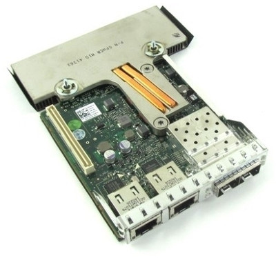 0165T0 - Dell 57800S 2 x Ports 1000Base-T + 2 x Port SFP+ Network Daughter Card for PowerEdge R620 / R820 / R730 / R920