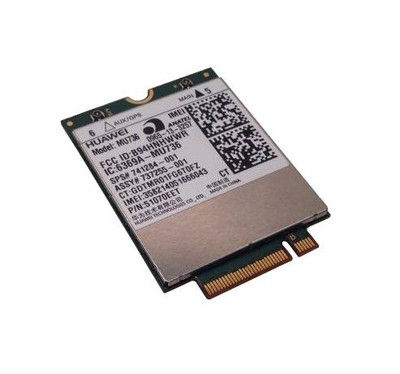 737255-001 - HP Mini PCI MU736 HS3114 HSPA+ GPS Wireless Mobile Broadband Module with 2 WWAN