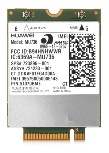 E5M76AA - HP Mini PCI HSPA+ GPS Wireless Broadband Module