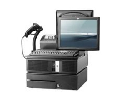 HP Rp5800 Terminal Enclosure Assembly 655879-001 for secure mounting in retail settings