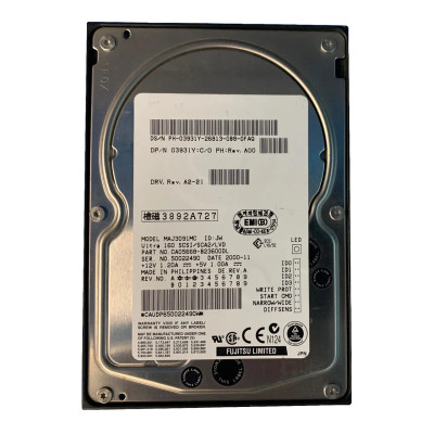 Dell 9GB 10000RPM Ultra 160 SCSI Hard Drive 3.5 4MB Cache - Compatible with ProLiant DL360p Gen8 Servers