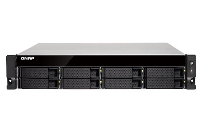 QNAP TS-873U-RP-16G-US 8-Bay 2U Rackmount NAS for SMB, AMD R-Series RX-421ND, 16GB DDR4, 6GbE, 8SATA3