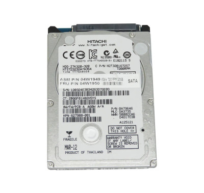 04W1950 - Lenovo 320GB 7200RPM SATA 2.5" HDD