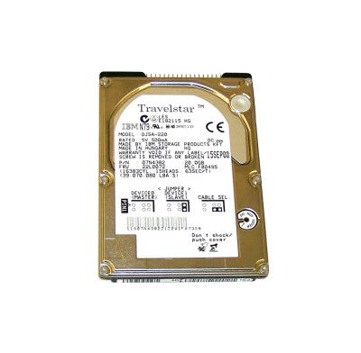 07N4382 - IBM 20GB 4200RPM IDE 2.5" HDD